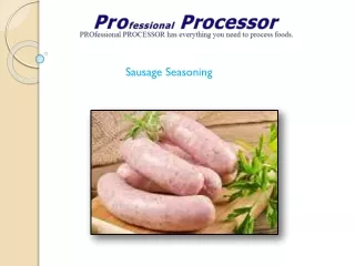 Buy Delicious & Savoury Sausage seasoning | Order Online Now