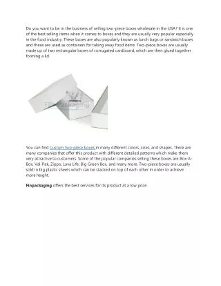do you want to be in the business of selling