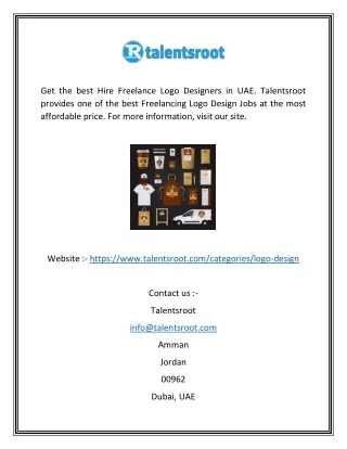 Hire Freelance Logo Designers | Talentsroot