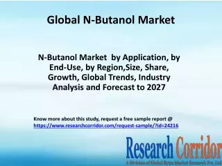 global n butanol market
