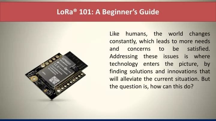 lora 101 a beginner s guide