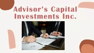 The Thing You Need to Understand as Why You Need an Investment Advisor