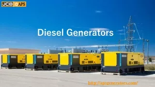diesel generators