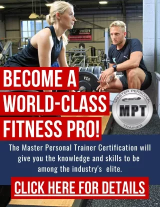 become a world class fitness pro