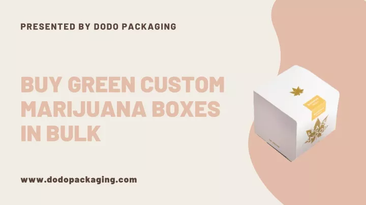 presented by dodo packaging