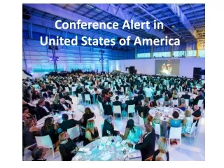 Conference Alert in USA - INDIA