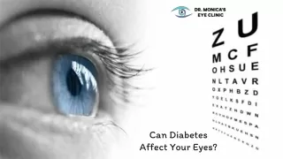 Can Diabetes Affect Your Eyes