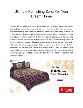 ultimate furnishing zone for your dream home