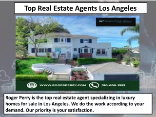 Top Real Estate Agents Los Angeles