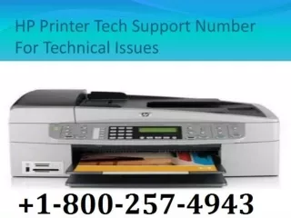 HP Printer Support 1-800-257-4943