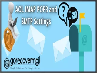 AOL IMAP POP3 and SMTP Settings