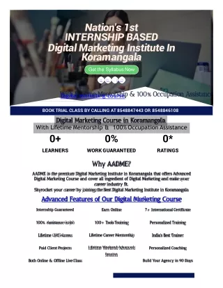 Digital Marketing course in Bangalore