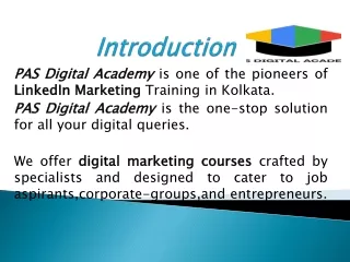 2 Days  LinkedIn Marketing Training Workshop Organized By PAS Digital Academy