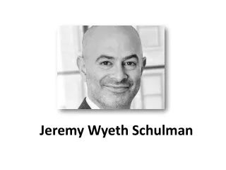 jeremy wyeth schulman