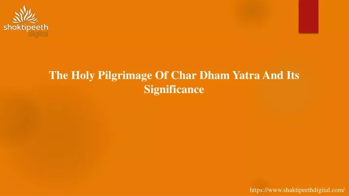 the holy pilgrimage of char dham yatra