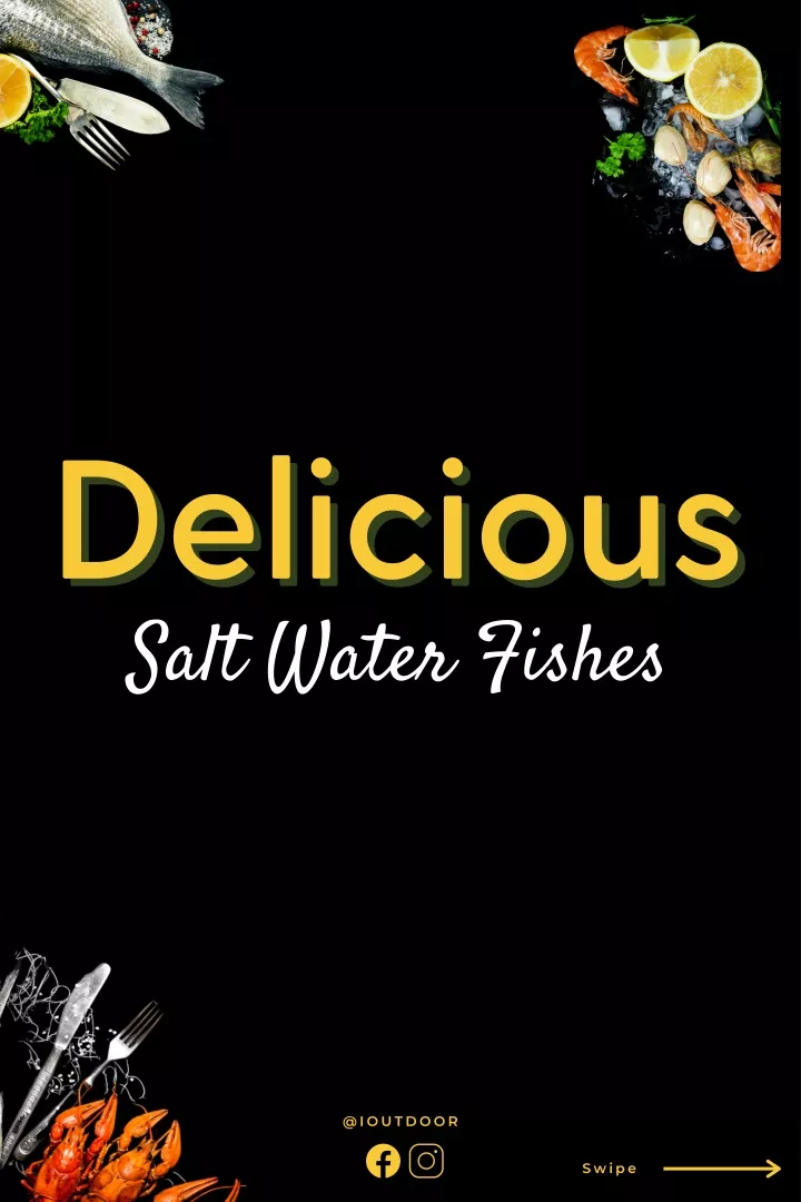 delicious delicious salt water fishes