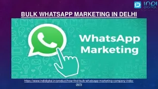 Are you looking for bulk whatsapp marketing in delhi