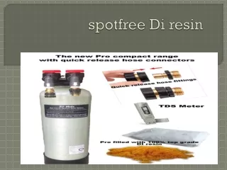 spotfree di resin