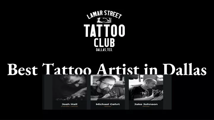best tattoo artist in dallas