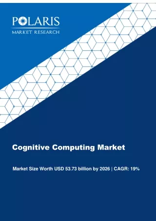 cognitive computing market