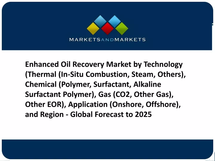 enhanced oil recovery market by technology