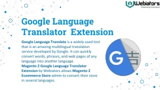 Ready to launch your e-commerce store in multiple languages by Google language translator