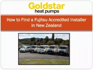 How to Find a Fujitsu Accredited Installer in New Zealand