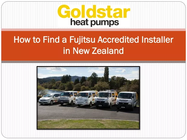how to find a fujitsu accredited installer in new zealand