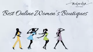 Online Women's Boutiques Clothing Stores USA