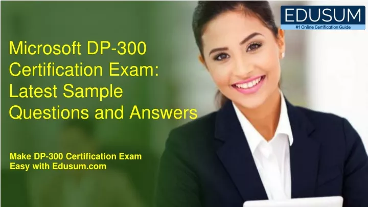 microsoft dp 300 certification exam latest sample