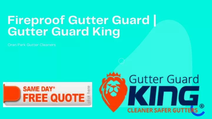 fireproof gutter guard gutter guard king