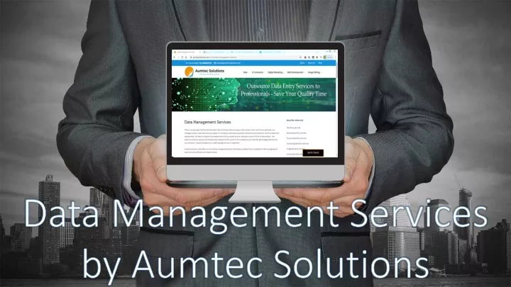 data management services by aumtec solutions