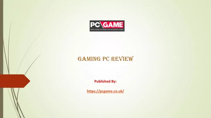 gaming pc review published by https pcgame co uk