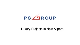 luxury projects in new alipore