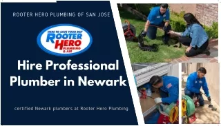 Hire Professional Plumber in Newark