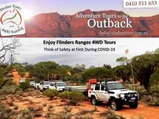 Enjoy Flinders Ranges 4WD Tours Think of Safety at First During COVID-19
