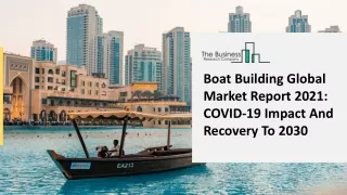 Global Boat Building Market To Reach At High CAGR In Forecast Period 2021 To 2025