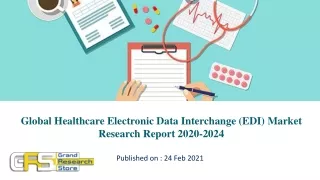 global healthcare electronic data interchange
