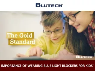 Importance of Wearing Blue Light Blockers for Kids'