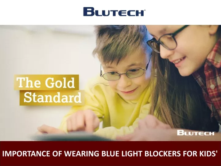 importance of wearing blue light blockers for kids