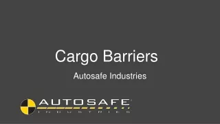 cargo barriers