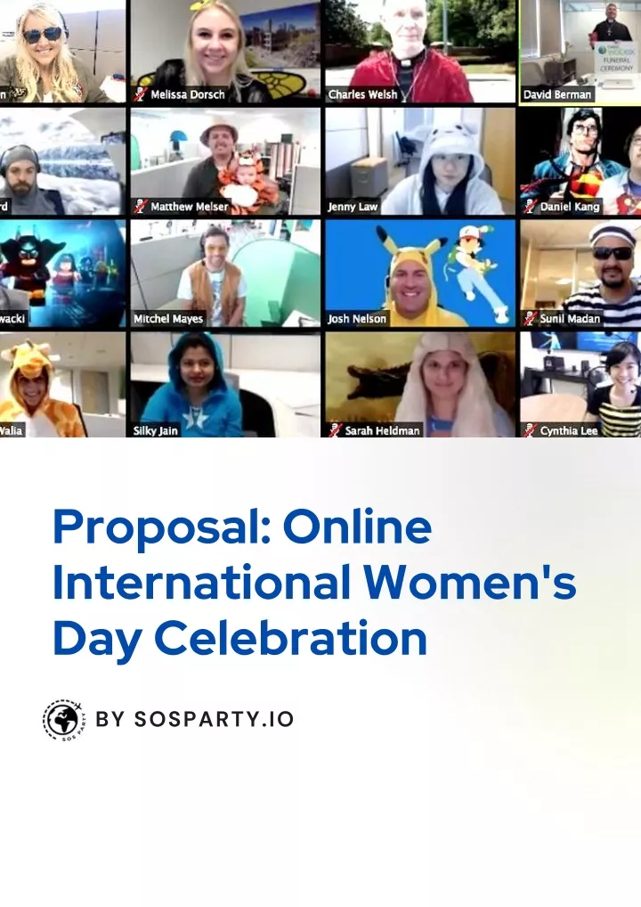 proposal online international women