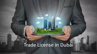 Get a License in Dubai to Operate a Business