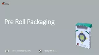pre roll packaging
