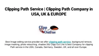 Clipping Path Service Provider 2021