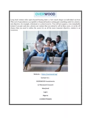 High Yield Investment in Nigeria | Overwood.ng