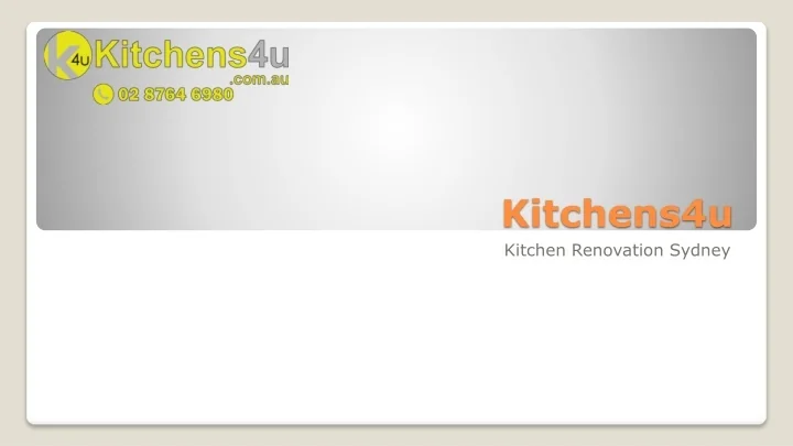 PPT - kitchen Renovation Sydney PowerPoint Presentation, free download ...