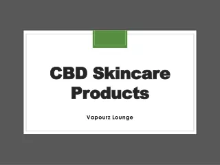 CBD Skincare Products – Shop Online
