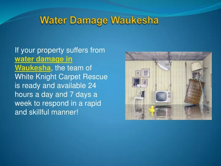 water damage waukesha