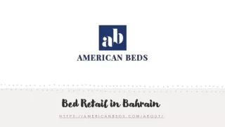 bed retail in bahrain